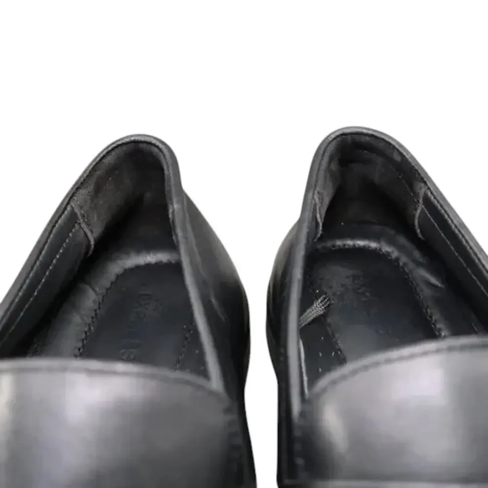 Express Shoes Men 11 Penny Loafer Slip On Leather Classic Lifestyle Preppy Black